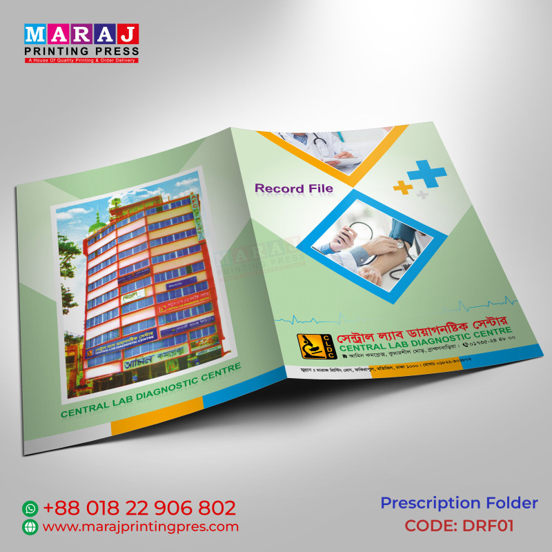 Patient File Folder Print 1000 PCS